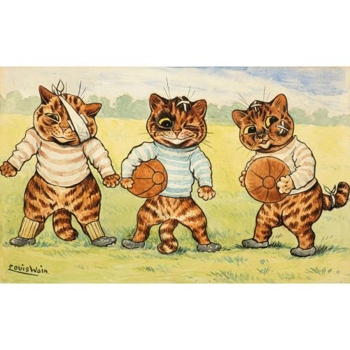 Louis Wain, Futbol Güzel Oyun