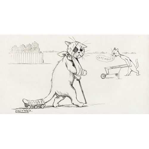 Louis Wain, Futbol Maçının Ardından