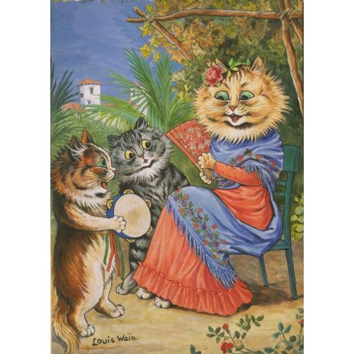 Louis Wain, Güneşli İspanya'da