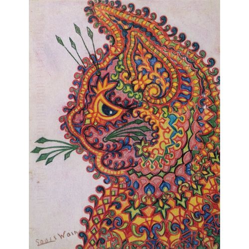 Louis Wain, Kaleydoskop Kedi 3