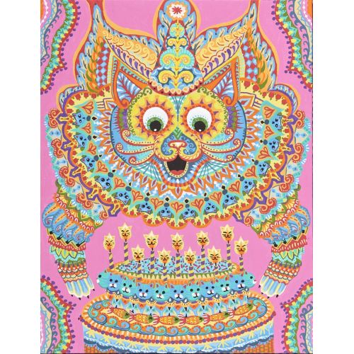 Louis Wain, Kaleydoskop Kedi 5