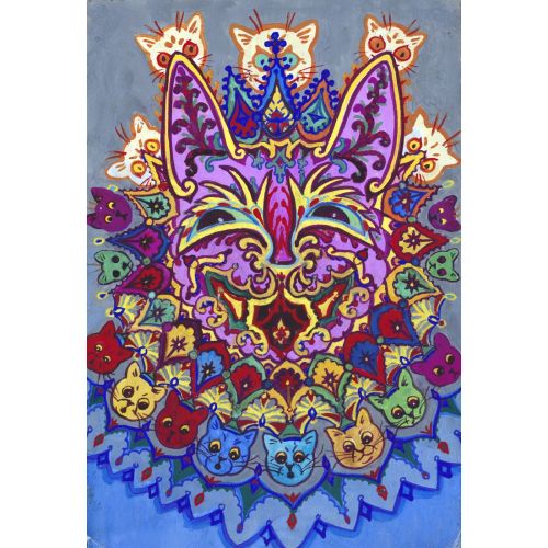 Louis Wain, Kaleydoskop Kedi Ve Yavrular