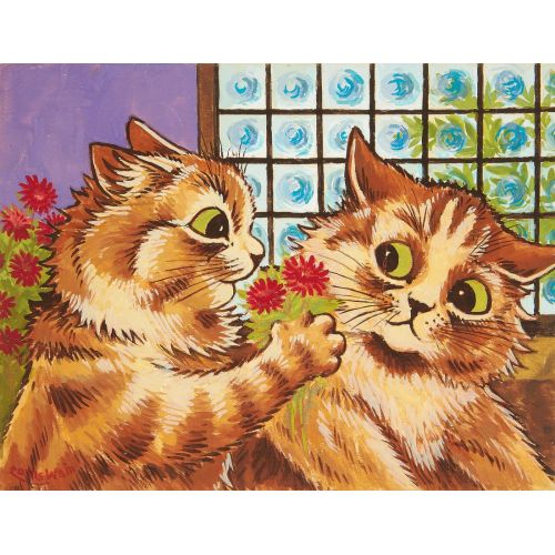 Louis Wain, Aşık Yavrular Louis Wain, Aşık Yavrular