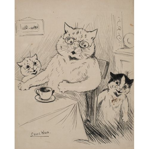 Louis Wain, Hemşire Gel Ve Bu Yavruları Al