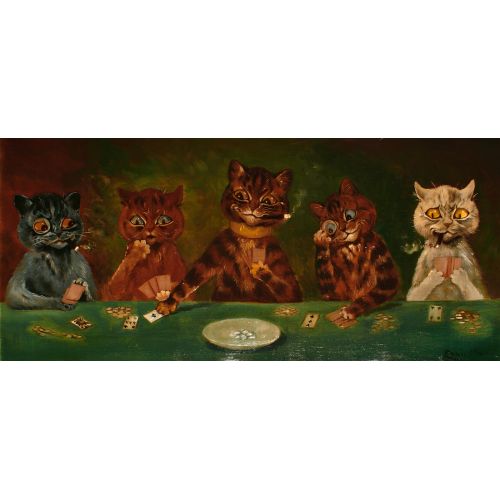 Louis Wain, Kart Oynayanlar