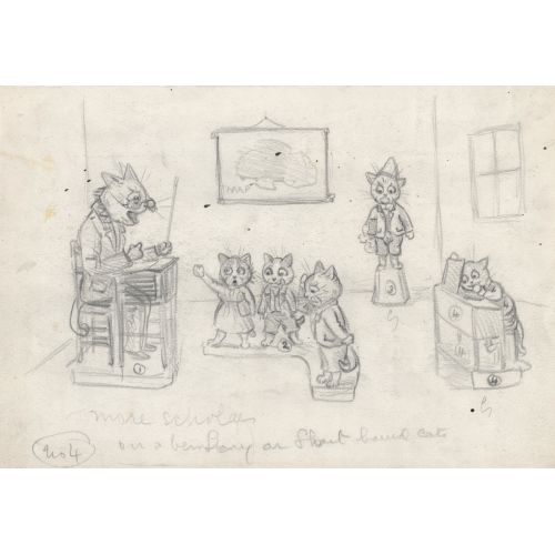 Louis Wain, Düzeltilmiş
