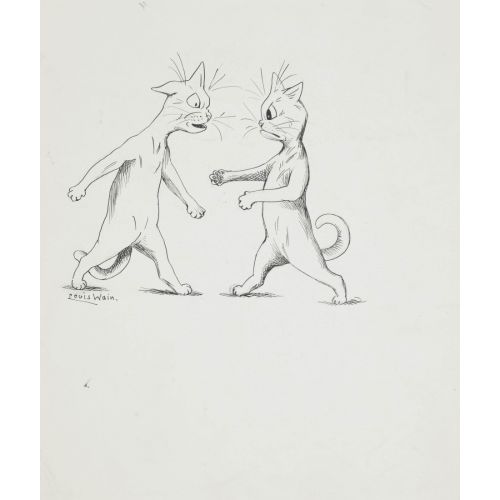Louis Wain, Dövüş İçin Pozisyon Almak