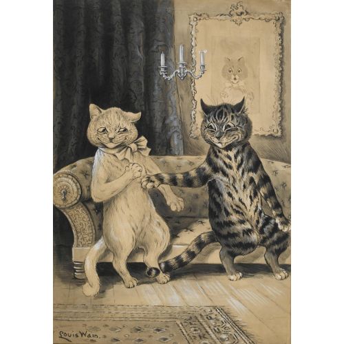 Louis Wain, İlerleme