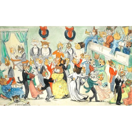 Louis Wain, Dans