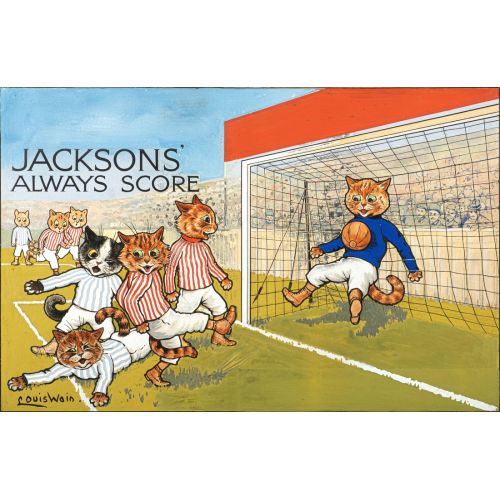 Louis Wain, Futbol Oyuncuları