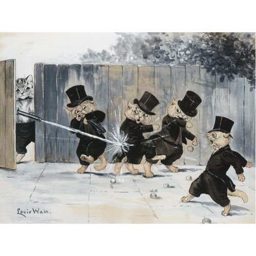 Louis Wain, Bahçıvanın İntikamı