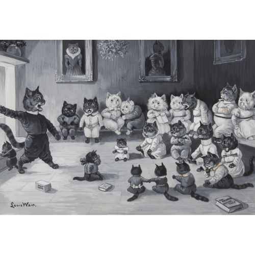 Louis Wain, Hayalet Hikayesi 13