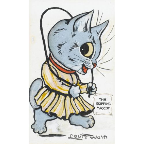 Louis Wain, Atlama Maskotu Louis Wain, Atlama Maskotu