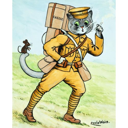 Louis Wain, Asker Kedi Louis Wain, Asker Kedi