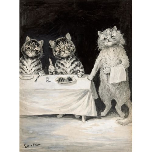 Louis Wain, Garson