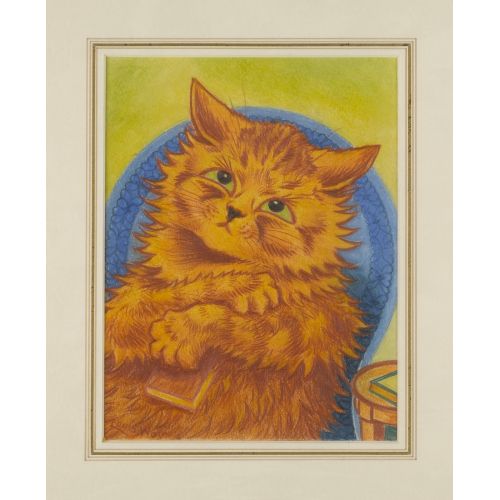 Louis Wain, Düşünceli Turuncu Kedi