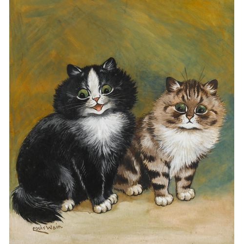 Louis Wain, İki Küçük Kedi