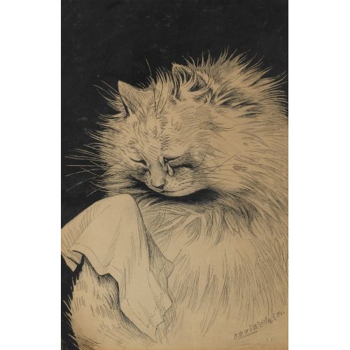 Louis Wain, Ağlayan Kedi Louis Wain, Ağlayan Kedi
