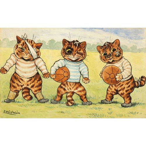 Louis Wain, Bunu Bırakıp Limericklere Başlamayı Düşünüyoruz
