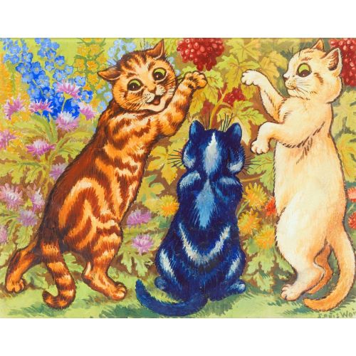 Louis Wain, Dut Toplama