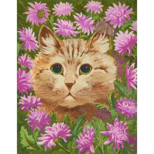 Louis Wain, Çiçekler Arasındaki Kedi