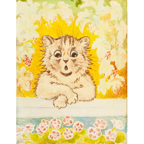 Louis Wain, Asmalar Arasında Kedi Louis Wain, Asmalar Arasında Kedi