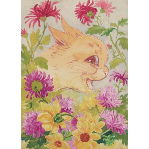 Louis Wain, Çiçekler Arasındaki Kedi