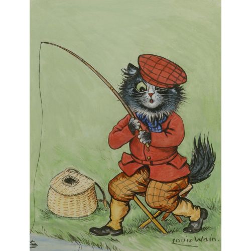 Louis Wain, Balık Tutma Kedisi