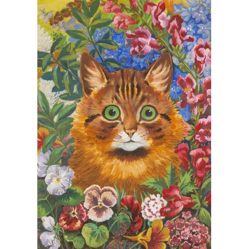 Louis Wain, Çiçeklerde Kedi