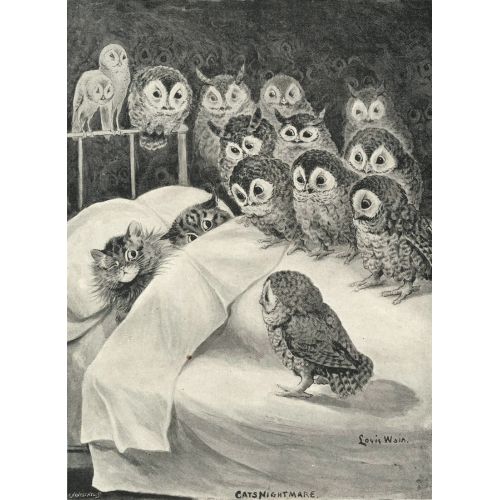 Louis Wain, Kedilerin Kabusu