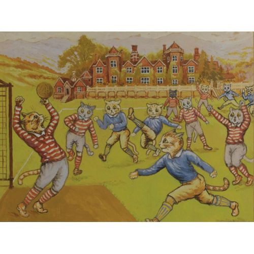 Louis Wain, Kediler Futbol Oynuyor