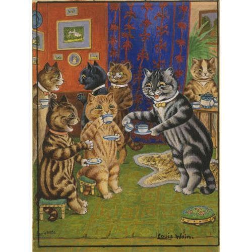 Louis Wain, Kediler Çay İçiyor