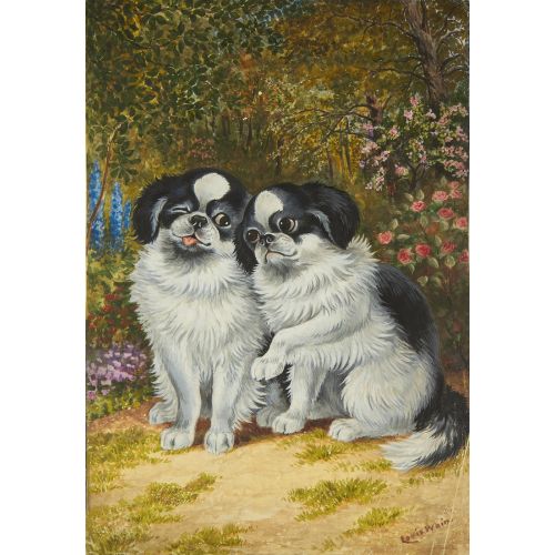 Louis Wain, Bahçede Bir Çift