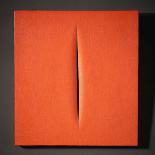 Lucio Fontana, Concetto Spaziale, Attesa Lucio Fontana, Concetto Spaziale, Attesa
