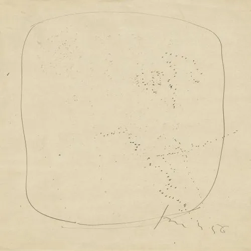 Lucio Fontana, Untitled Abstract Lucio Fontana, Untitled Abstract Art Movements Canvas, Drawing Paper Prints, Reproduction Oil Painting and High Resolution Image