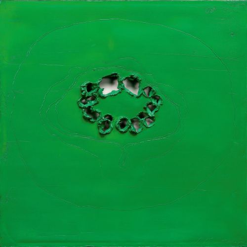 Lucio Fontana, Concetto Spaziale Green Lucio Fontana, Concetto Spaziale Green