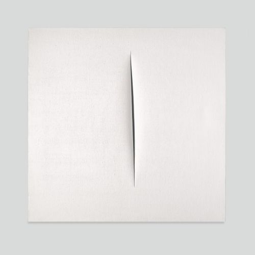 Lucio Fontana, Concetto Spaziale, Attesa White 24 Lucio Fontana, Concetto Spaziale, Attesa White 24