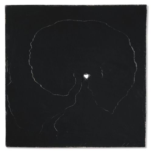 Lucio Fontana, Hole And Graffito Lucio Fontana, Hole And Graffito