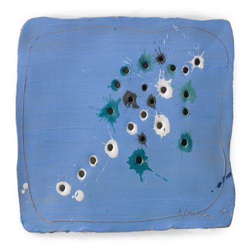 Lucio Fontana, Terracotta And Holes Lucio Fontana, Terracotta And Holes