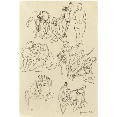 Lucio Fontana, Studi Per Sculture Lucio Fontana, Studi Per Sculture