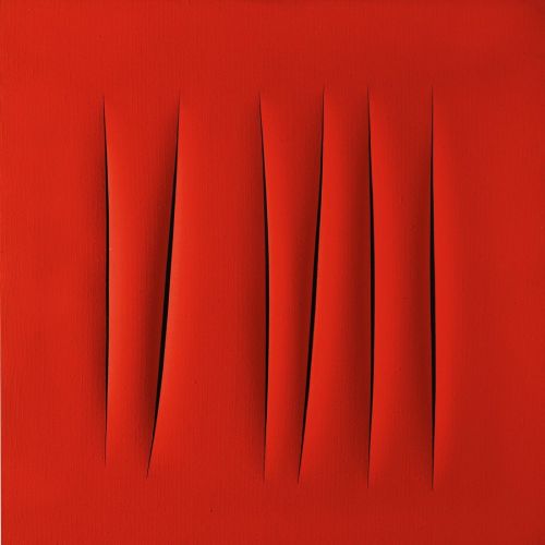 Lucio Fontana, Concetto Spaziale, Attese Lucio Fontana, Concetto Spaziale, Attese