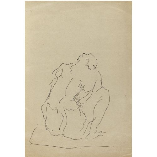 Lucio Fontana, Figura Sedut Lucio Fontana, Figura Sedut