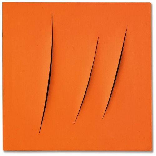 Lucio Fontana, Concetto Spaziale, Attese Lucio Fontana, Concetto Spaziale, Attese