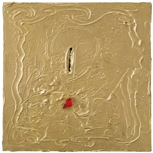 Lucio Fontana, Concetto Spaziale Abstract Lucio Fontana, Concetto Spaziale Abstract Art Movements Canvas, Drawing Paper Prints, Reproduction Oil Painting and High