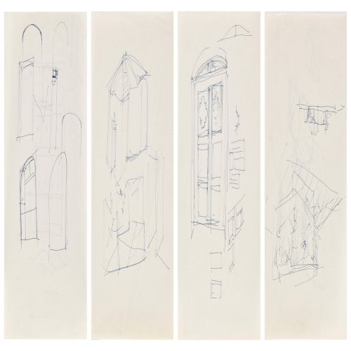 Lucio Fontana, Studi Di Architettura Lucio Fontana, Studi Di Architettura