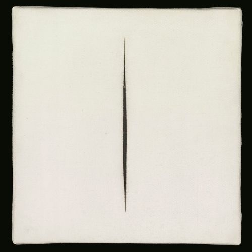 Lucio Fontana, Concetto Spaziale, Attese Lucio Fontana, Concetto Spaziale, Attese