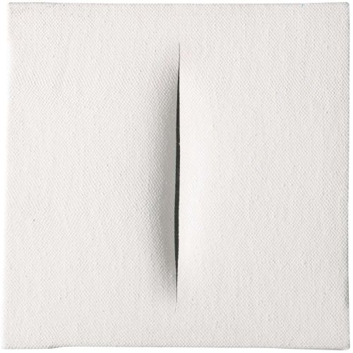 Lucio Fontana, Concetto Spaziale, Attesa White 25 Lucio Fontana, Concetto Spaziale, Attesa White 25