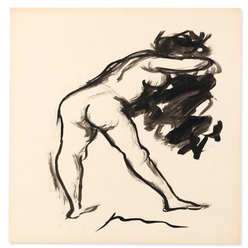 Lucio Fontana, Nudo Femminile 4 Lucio Fontana, Nudo Femminile 4
