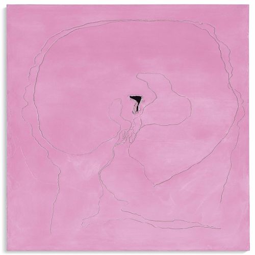 Lucio Fontana, Concetto Spaziale Pink 2 Lucio Fontana, Concetto Spaziale Pink 2