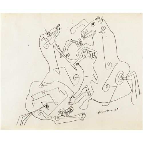 Lucio Fontana, Cavalli De Corativi